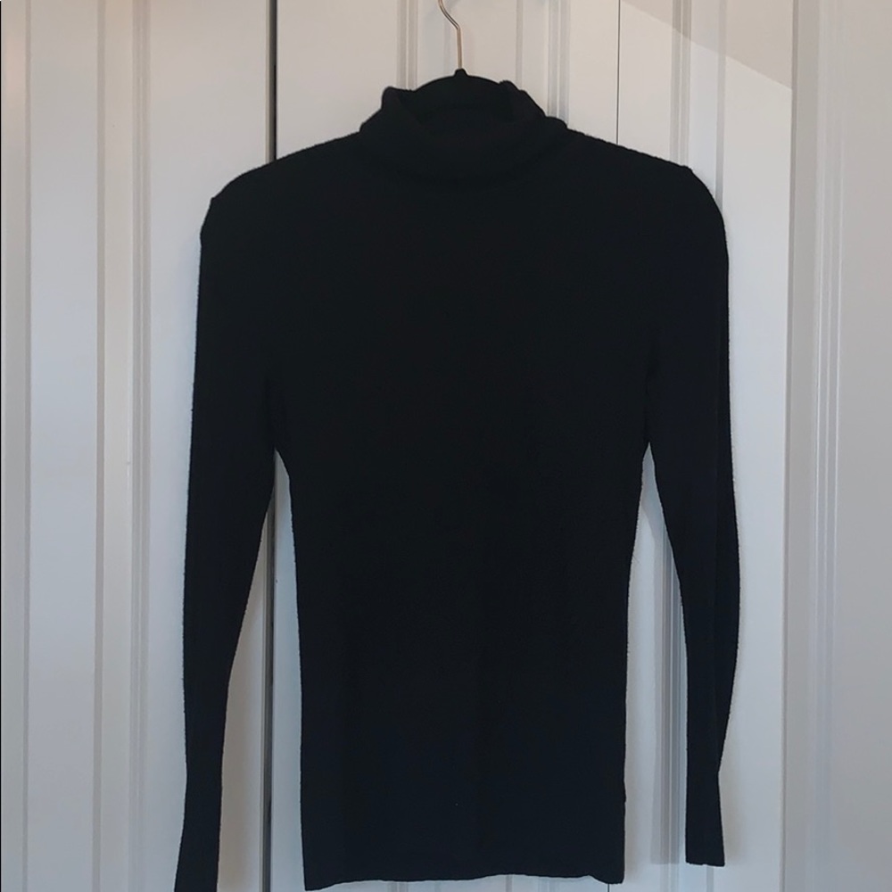 Black turtleneck